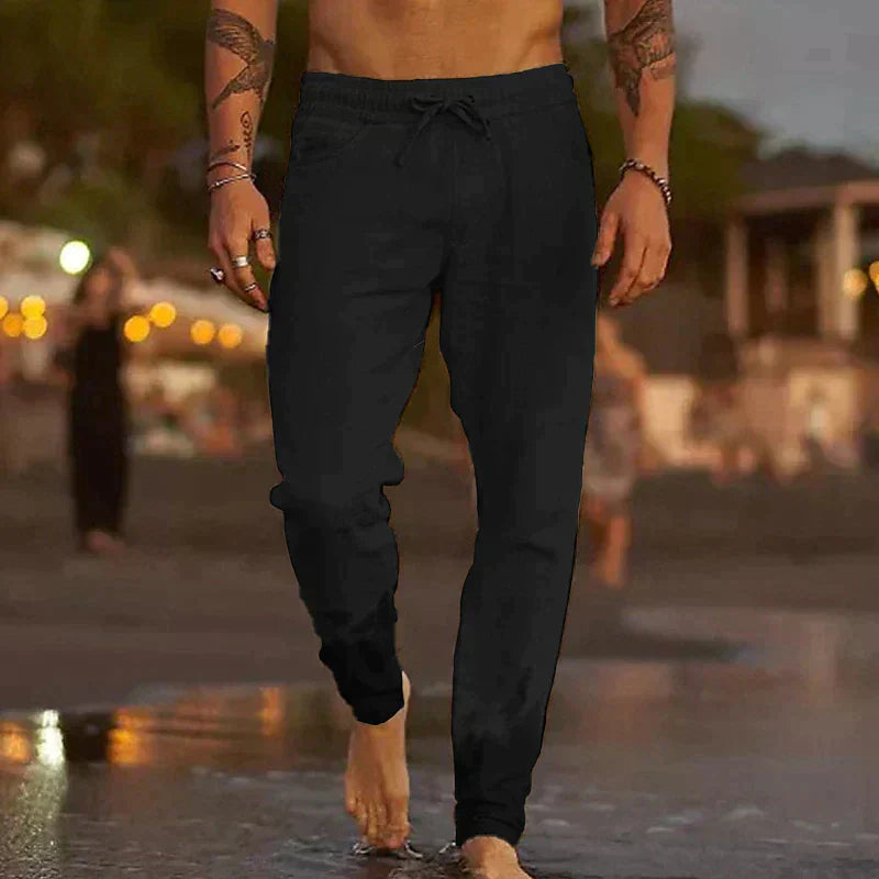 Nicolas | Pantalon décontracté en lin
