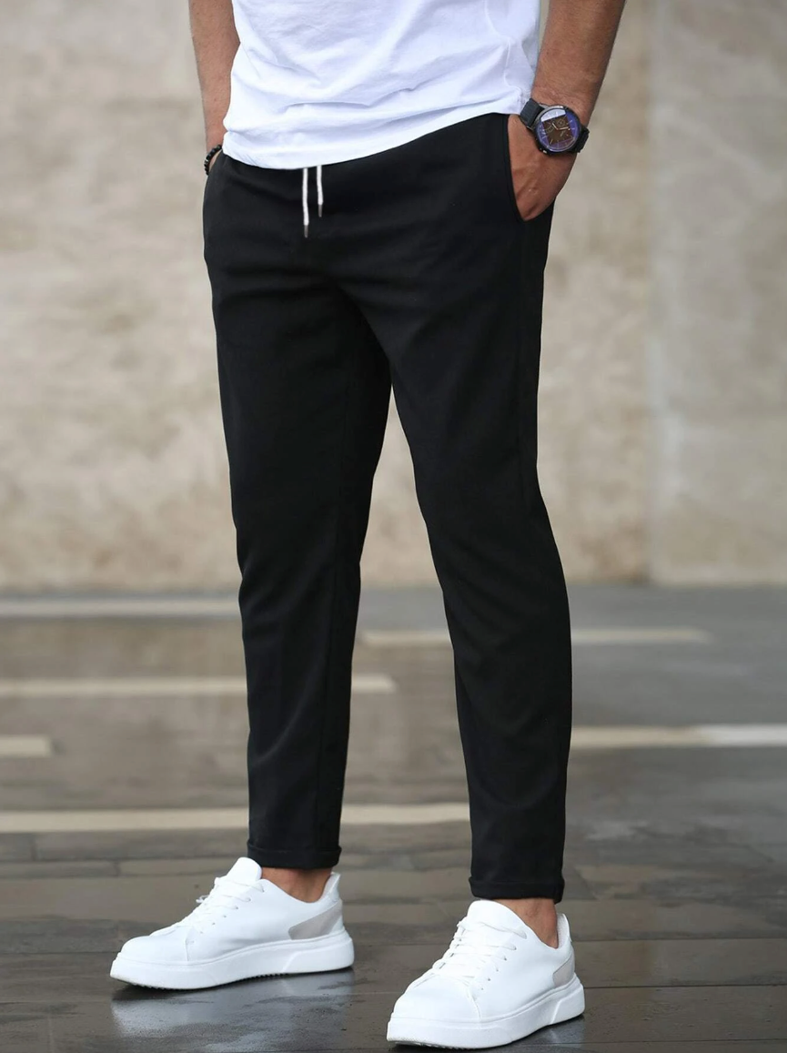 Luc | Pantalon Stretch Élégant – Confort et Style Haut de Gamme