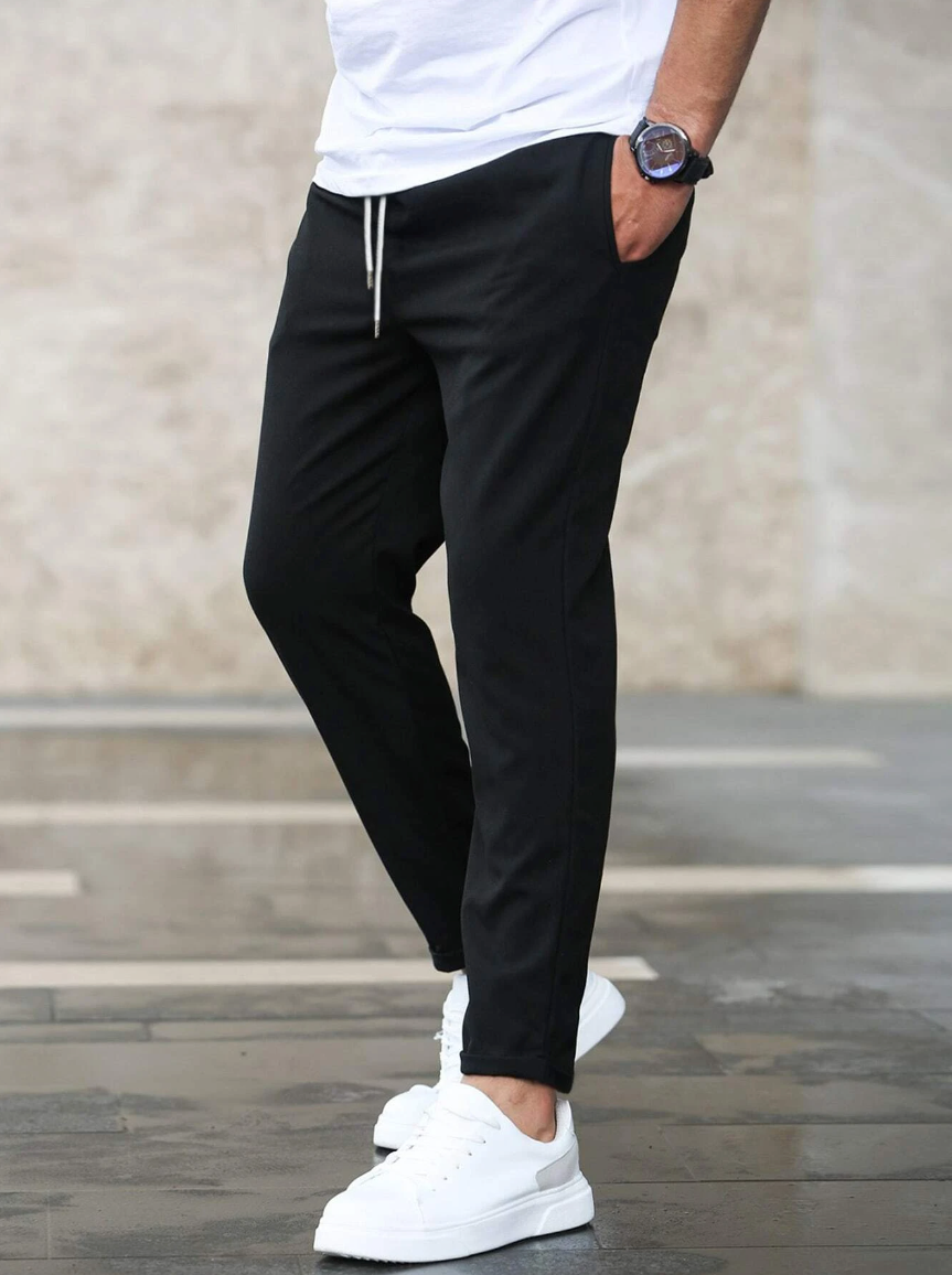 Luc | Pantalon Stretch Élégant – Confort et Style Haut de Gamme