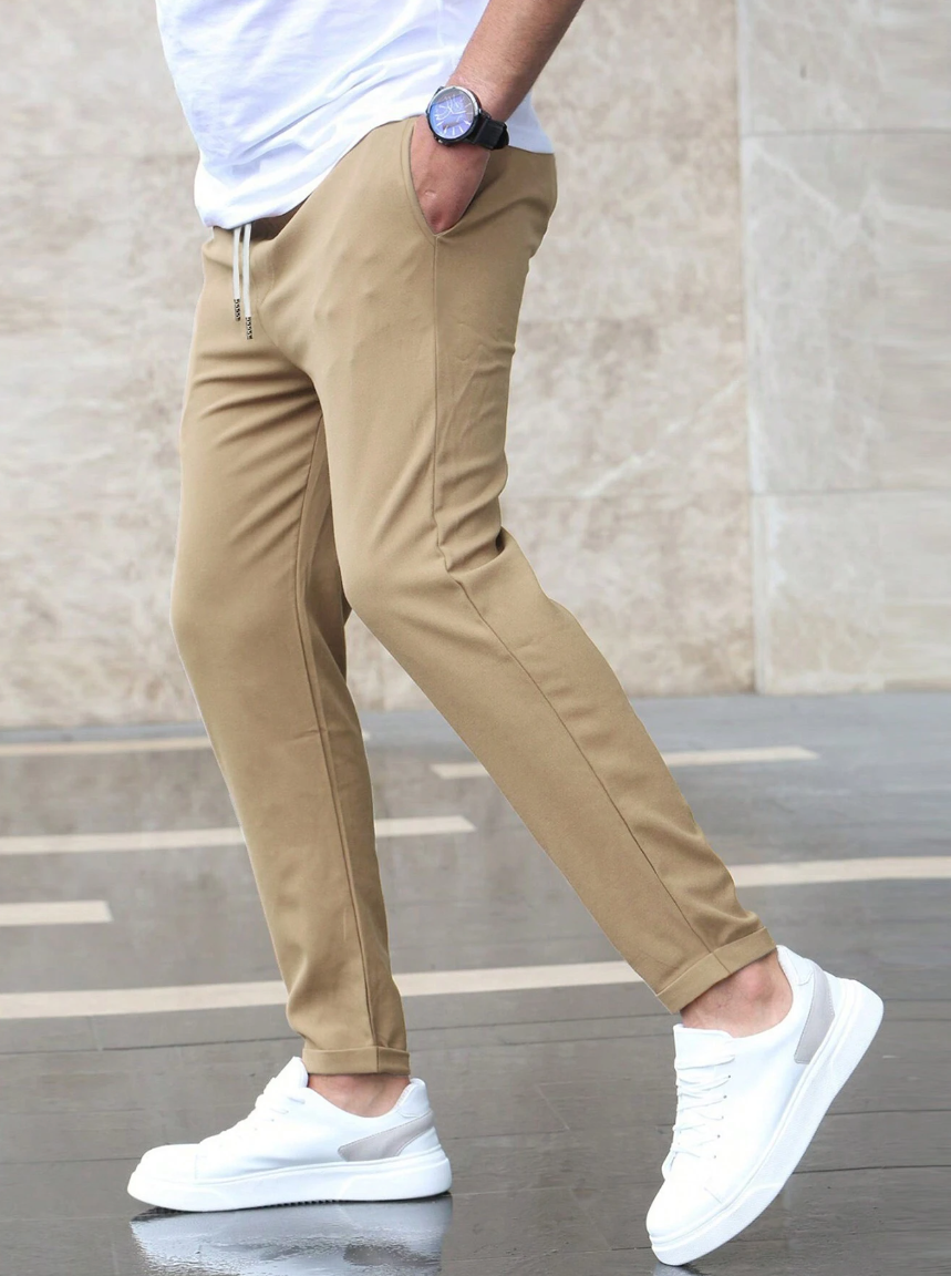 Luc | Pantalon Stretch Élégant – Confort et Style Haut de Gamme