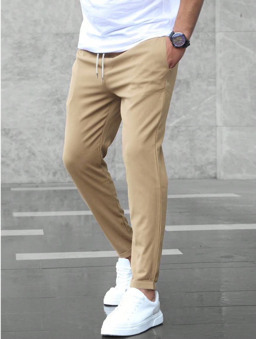 Luc | Pantalon Stretch Élégant – Confort et Style Haut de Gamme