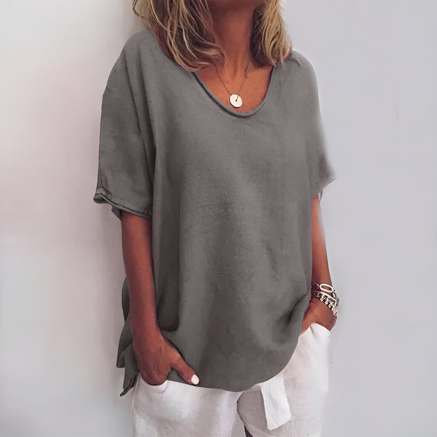 Anaïs™ | Blouse Confortable et Ample (1+1 Gratuit)