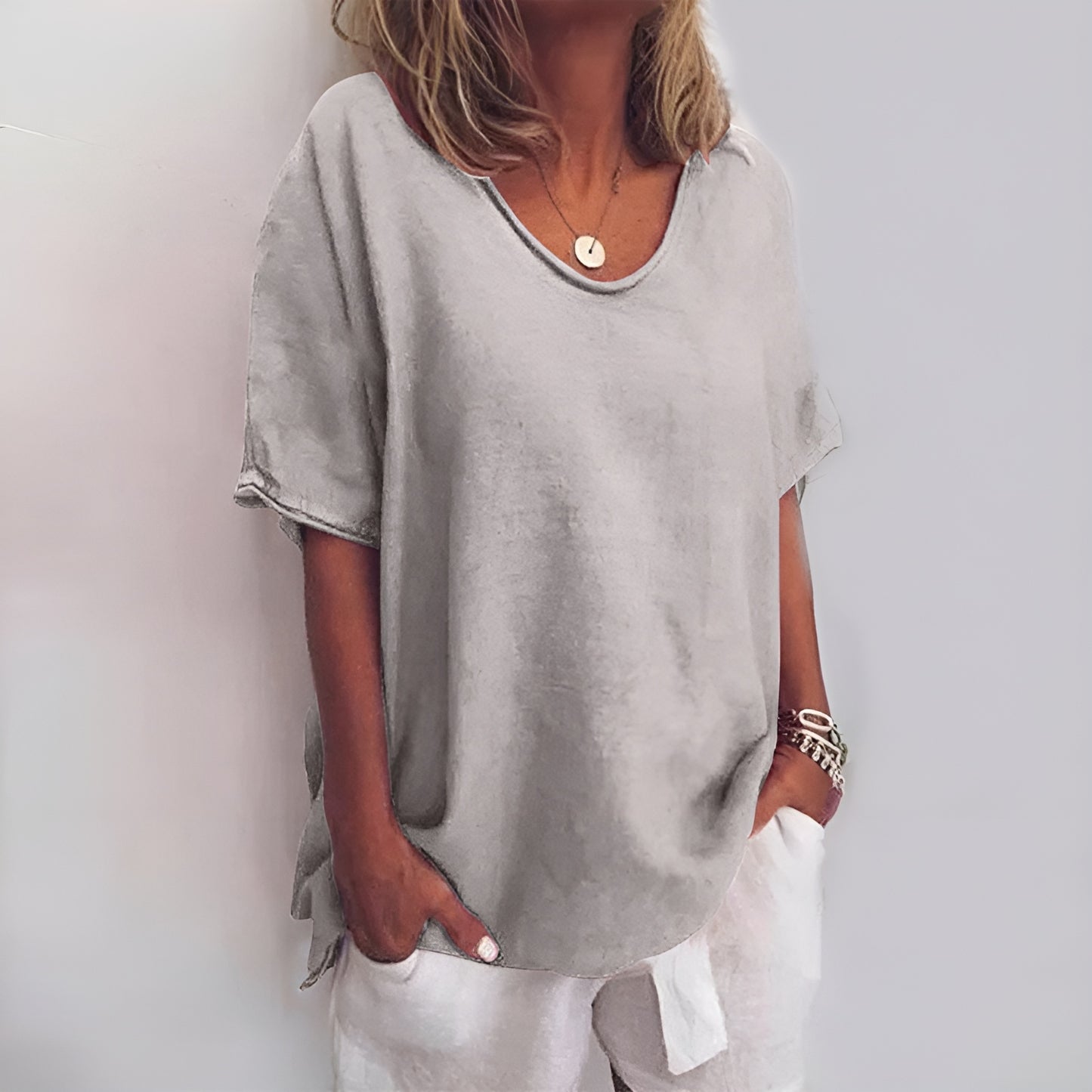 Anaïs™ | Blouse Confortable et Ample (1+1 Gratuit)