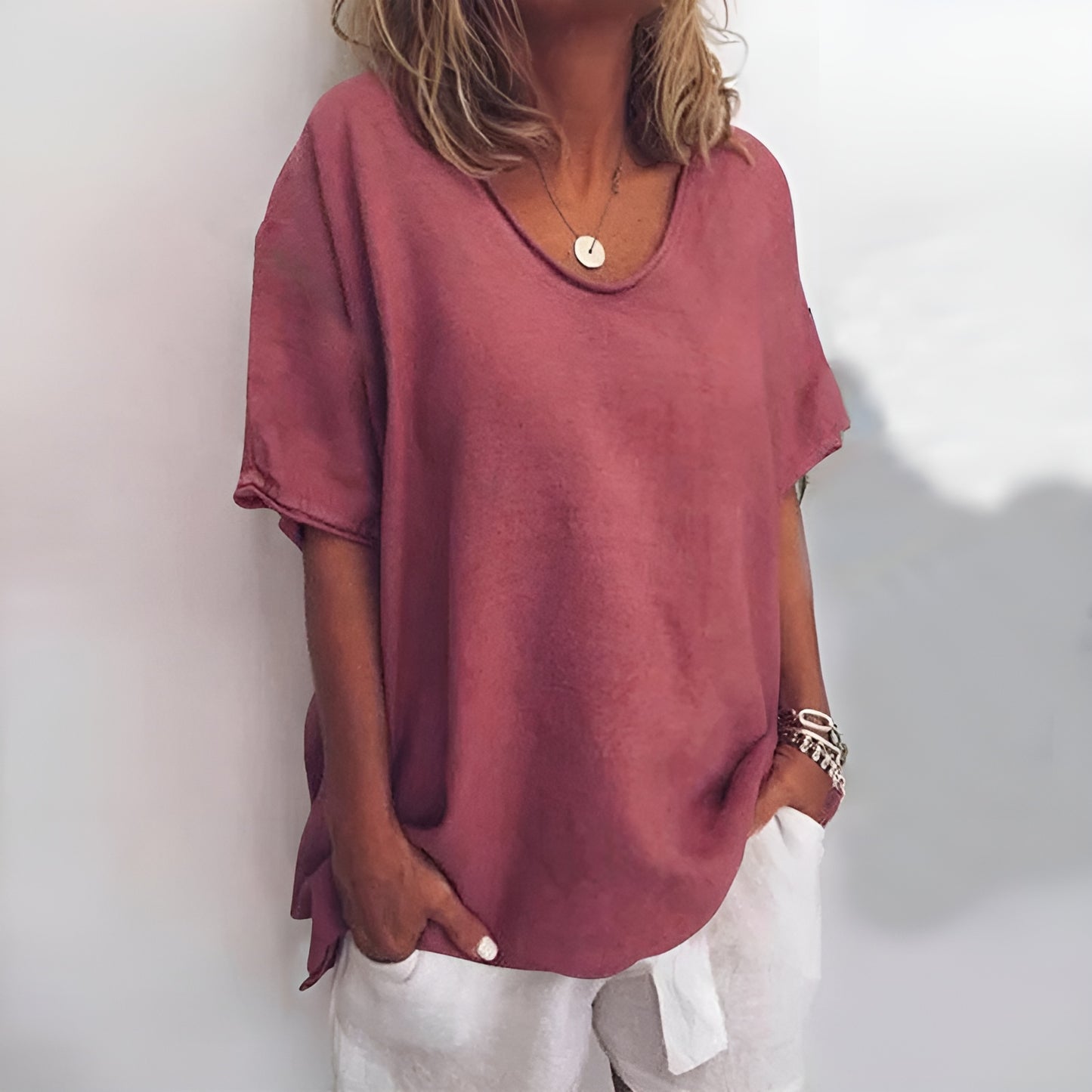 Anaïs™ | Blouse Confortable et Ample (1+1 Gratuit)