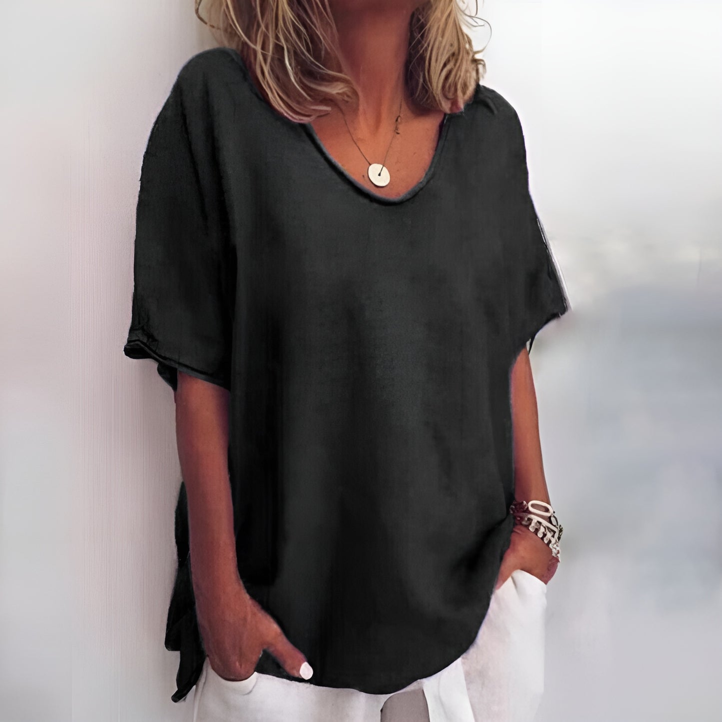Anaïs™ | Blouse Confortable et Ample (1+1 Gratuit)
