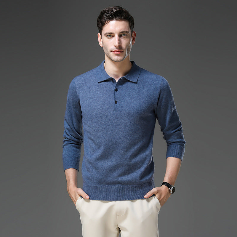 François™ | Pull Polo en Cachemire
