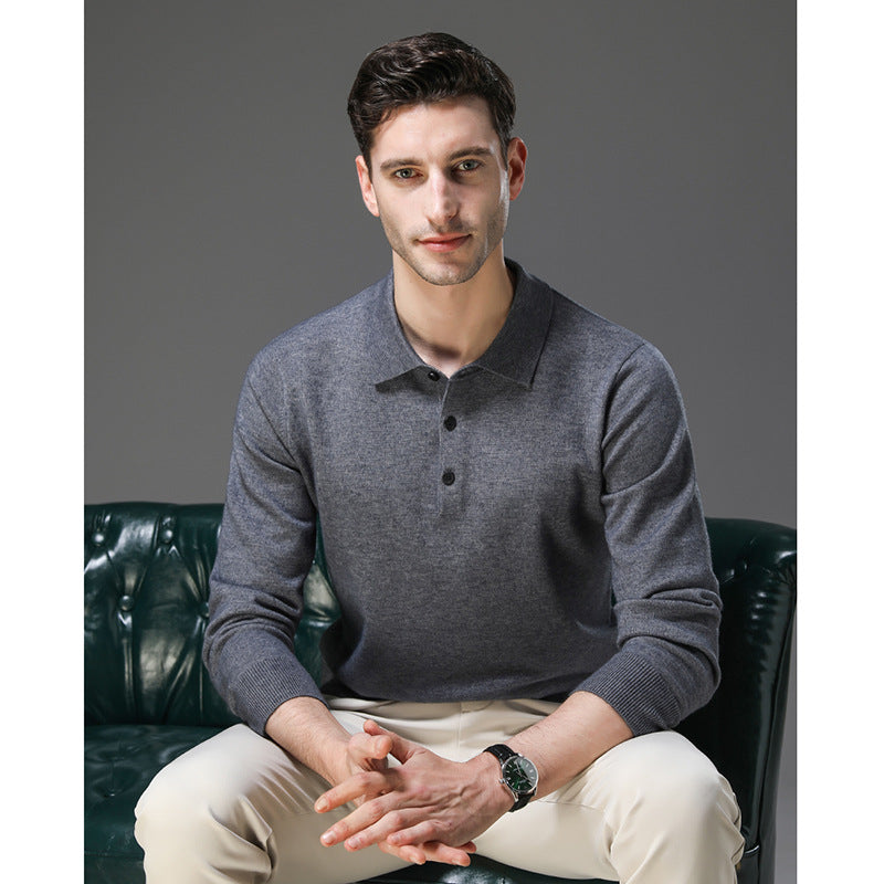 François™ | Pull Polo en Cachemire