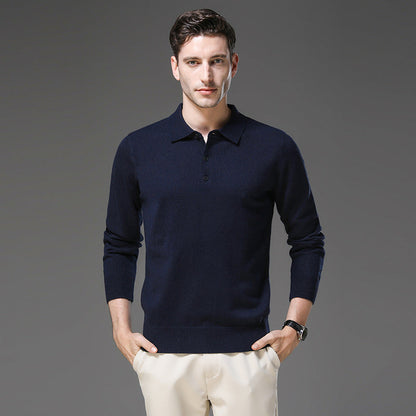 François™ | Pull Polo en Cachemire
