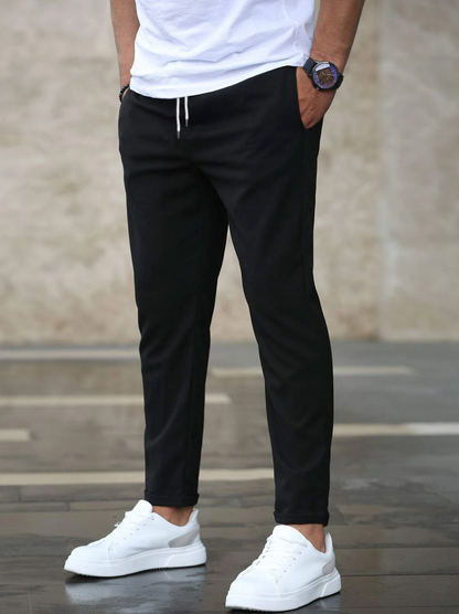 Luc | Pantalon Stretch Élégant – Confort et Style Haut de Gamme