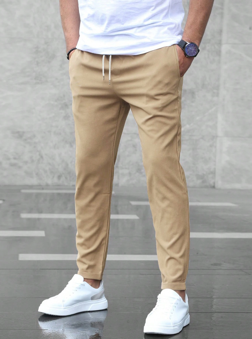 Luc | Pantalon Stretch Élégant – Confort et Style Haut de Gamme