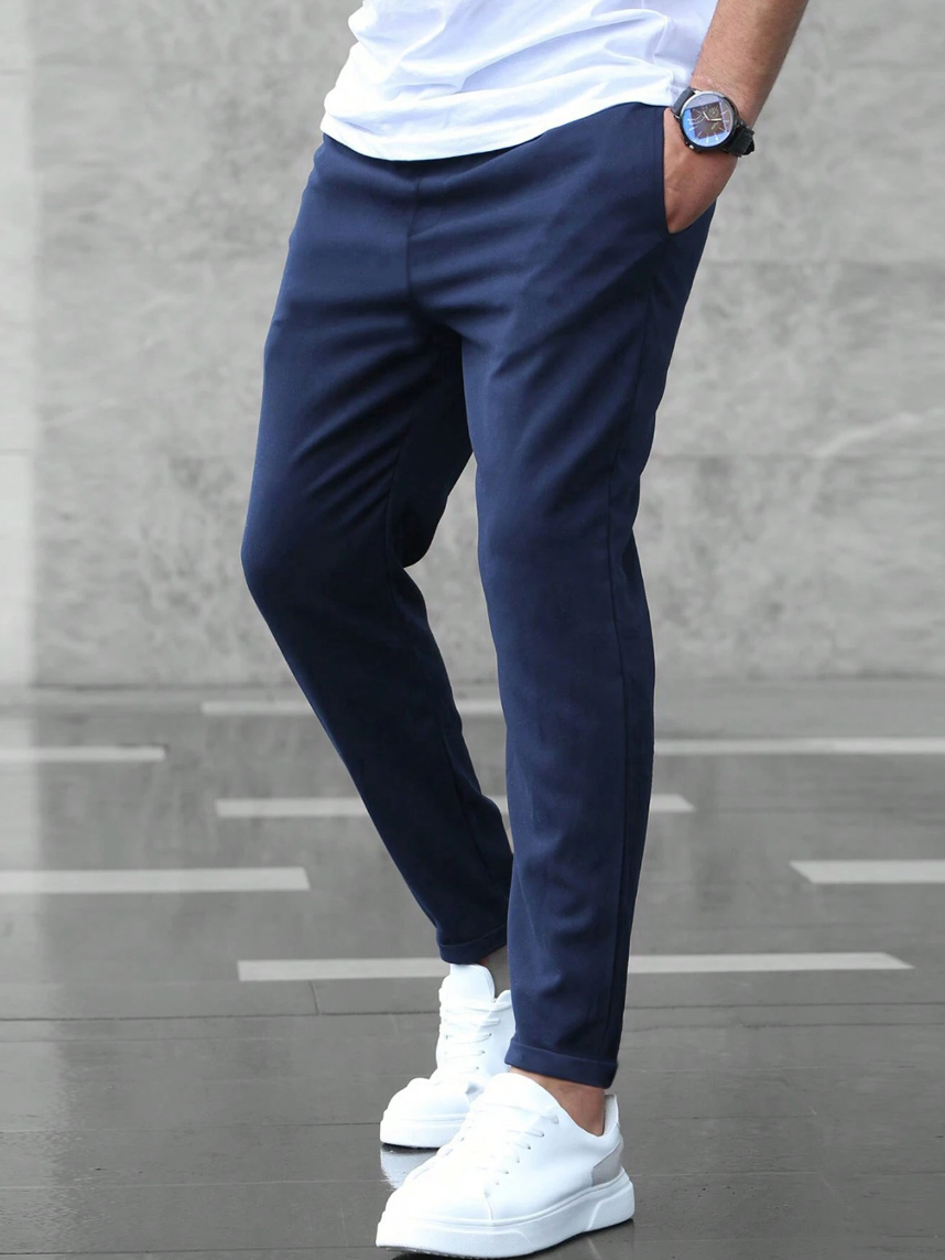 Luc | Pantalon Stretch Élégant – Confort et Style Haut de Gamme