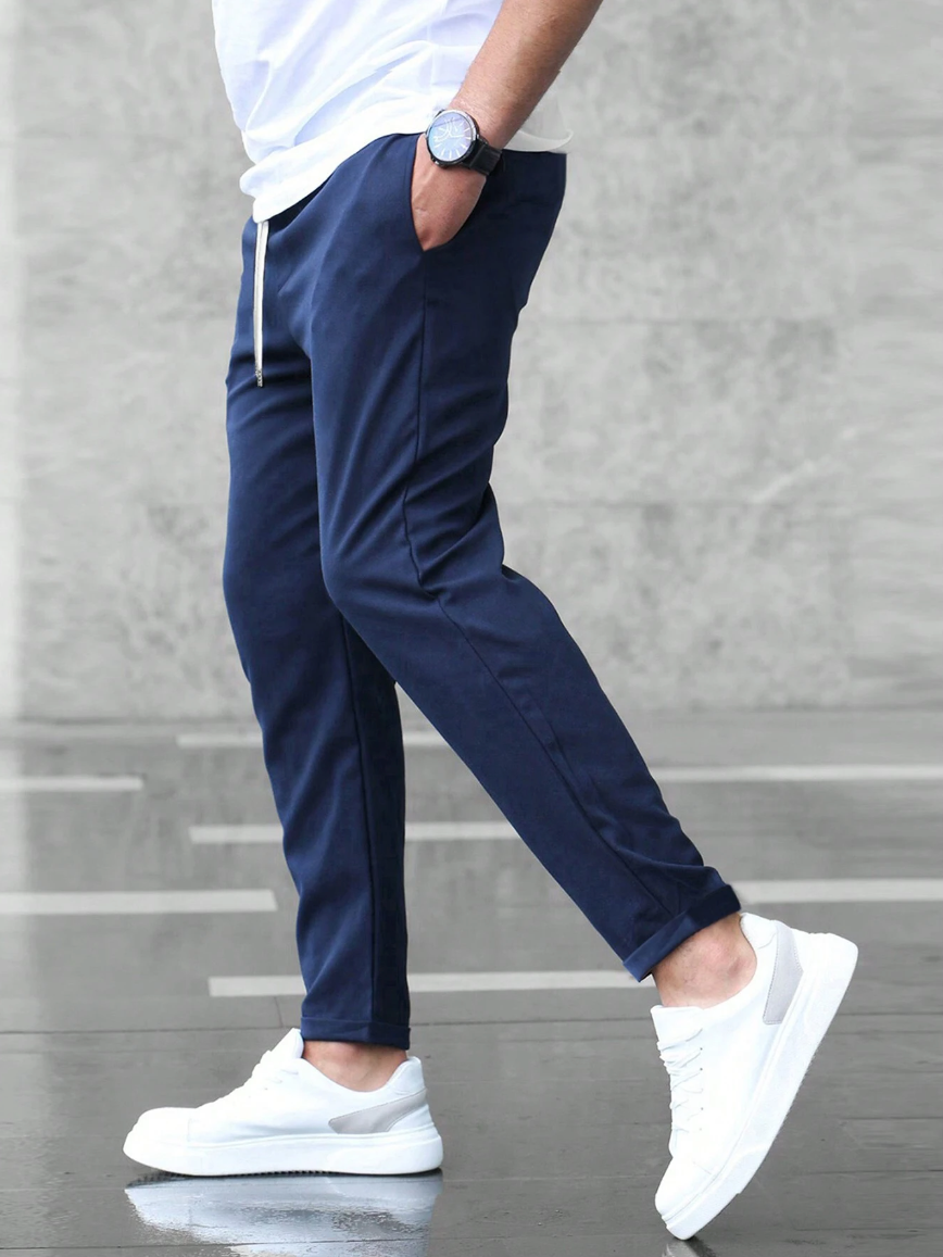 Luc | Pantalon Stretch Élégant – Confort et Style Haut de Gamme