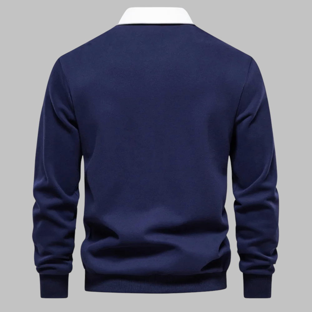 Louis™ | Pull Polo Élégant et Confortable