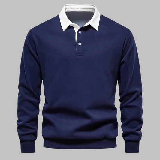 Louis™ | Pull Polo Élégant et Confortable