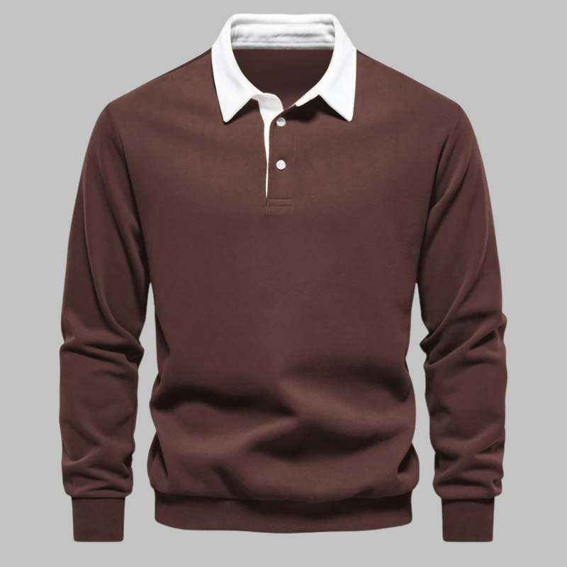 Louis™ | Pull Polo Élégant et Confortable
