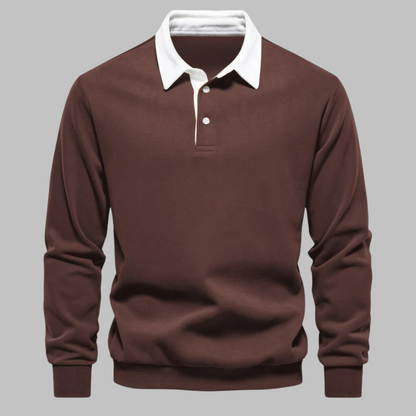 Louis™ | Pull Polo Élégant et Confortable