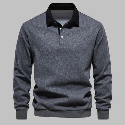 Louis™ | Pull Polo Élégant et Confortable