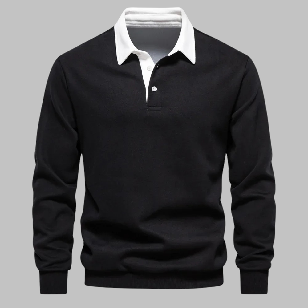 Louis™ | Pull Polo Élégant et Confortable