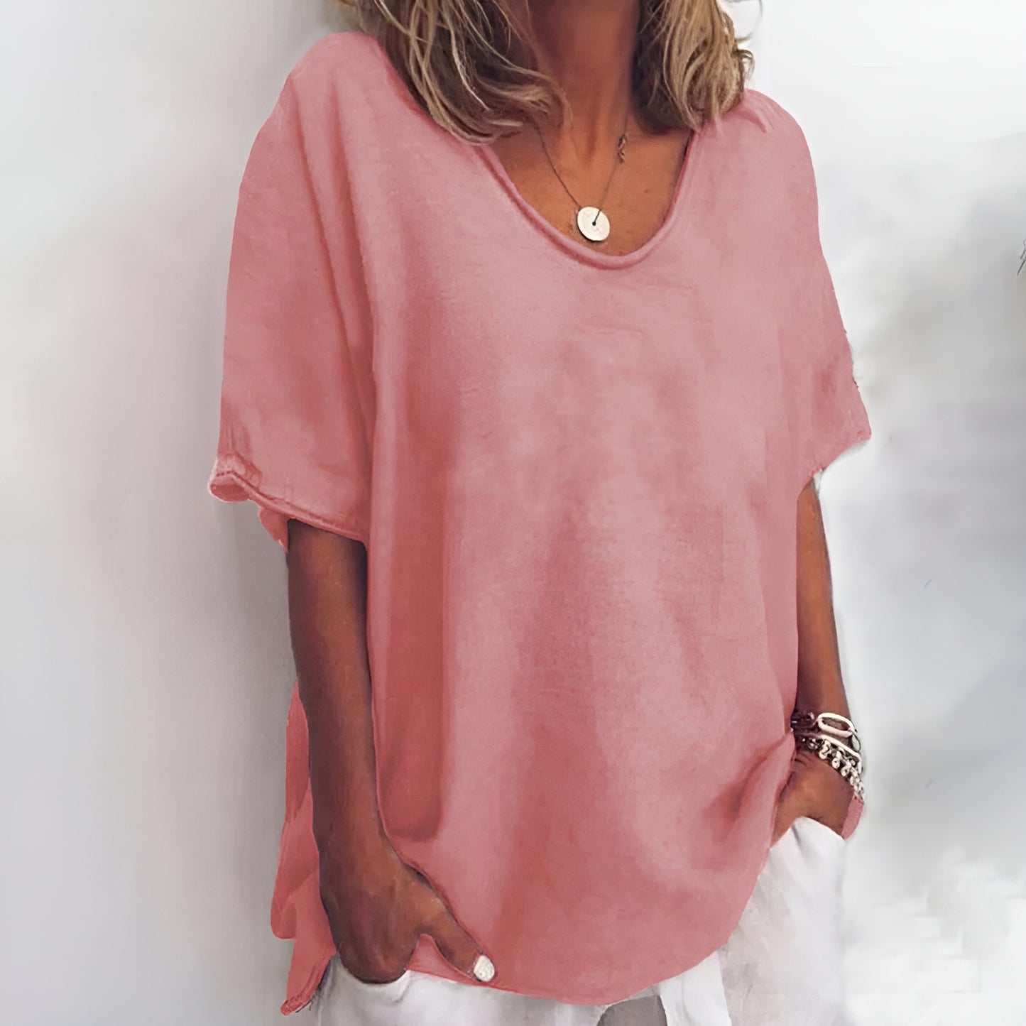 Anaïs™ | Blouse Confortable et Ample (1+1 Gratuit)