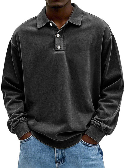 Pierre™ | Chemise Vintage à Manches Longues